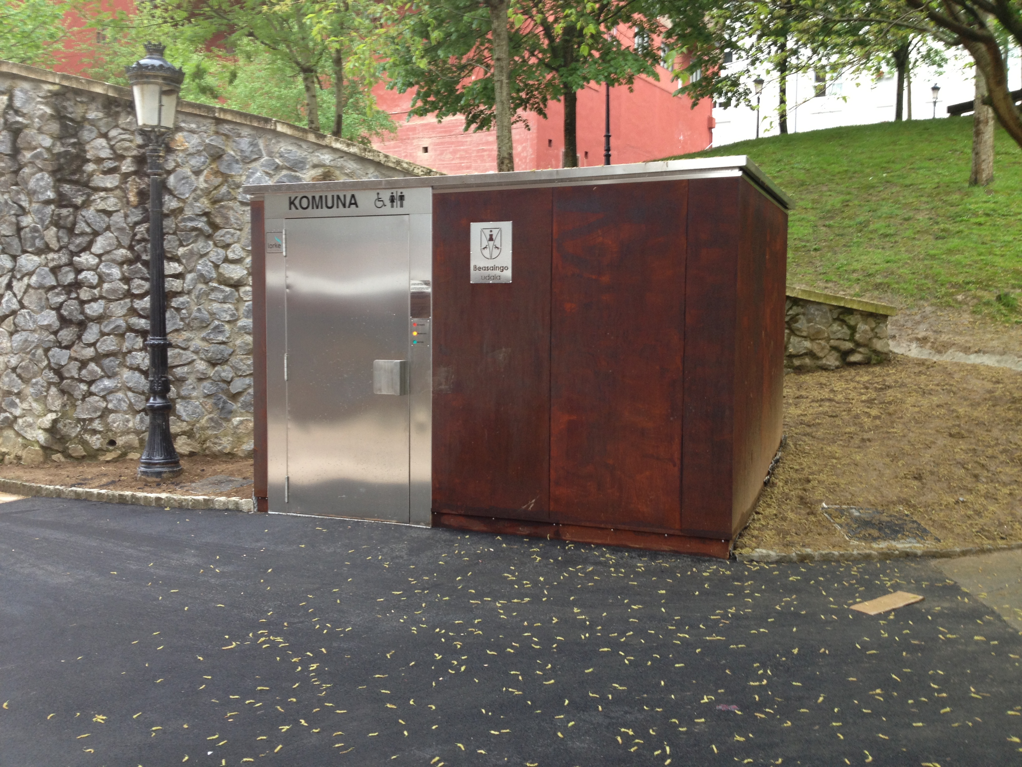 automatic public toilet